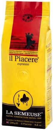 La Semeuse il Piacere, кофе в зёрнах (250 г)